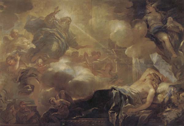 Luca  Giordano Solomon's Dream